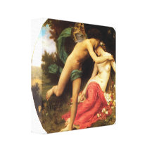 William-Adolphe Bouguereau - Flora And Zephyr Gallery Wrapped Canvas