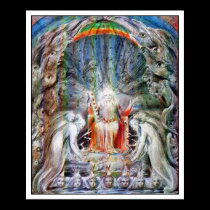 William Blake: Before the Divine Throne posters