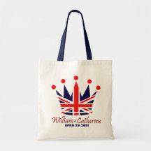 William & Catherine Royal Wedding Canvas Bag
