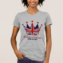 William & Catherine Royal Wedding T Shirt