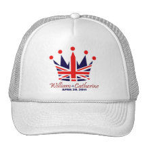William & Catherine Royal Wedding Trucker Hats