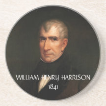 William Henry Harrison Coaster
