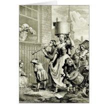 William Hogarth Art Card