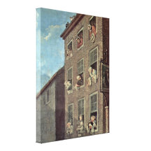 William Hogarth - The March to Finchley Gallery Wrap Canvas