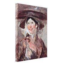William Hogarth - The Saleswoman of Crabs Canvas Prints