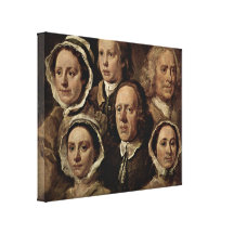 William Hogarth - The servants of the painter Gallery Wrapped Canvas