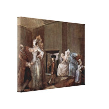 William Hogarth - The Tempest Gallery Wrap Canvas