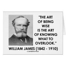 William James Art Of Being Wise Art To Overlook Greeting Cards