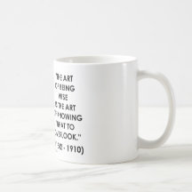 William James Art Of Being Wise Art To Overlook Coffee Mug