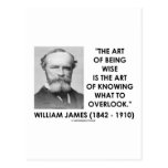 William James Art Of Being Wise Art To Overlook Postcards