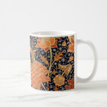 William Morris Wallpaper Cray Design Mugs