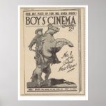 William S Hart 1919 Print