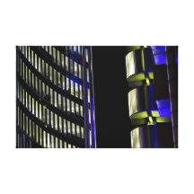 Willis Group and Lloyd's of London Abstract Stretched Canvas Prints
