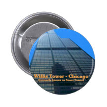 Willis Tower - Formerly Known As The Sears Tower Button