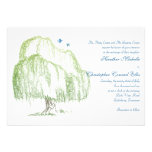Willow Tree Wedding Invitation
