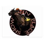 Win, Place, Show - Horse Racing Gear Post Cards