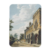 Winchester College Entrance with the Warden's Hous Magnets