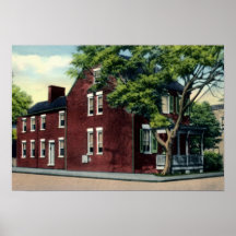 Winchester Virginia Cannon Ball House Print