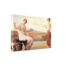 Winding The Skein ~ Lord Frederick Leighton Stretched Canvas Print