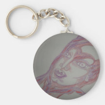 winding woman fairy keychains