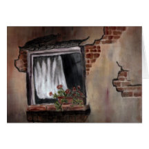 Window #1 - Porcelain Painting Cards