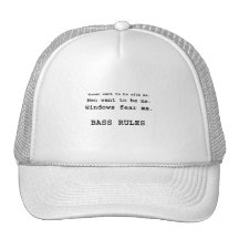 Windows Fear me Male Bass player version Mesh Hats