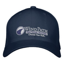 WIndPath Blue Hat Embroidered Hats