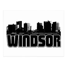 Windsor Skyline Postcards