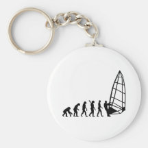 Windsurfing evolution keychains