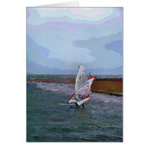 WINDSURFING GREETING CARDS