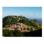 Windwardside Saba Postcard