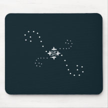 Windy Snowflake Collection Mousepad