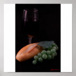 Wine and Bread Poster