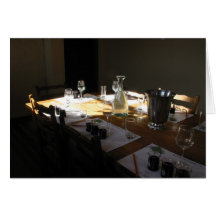 wine blending set up card