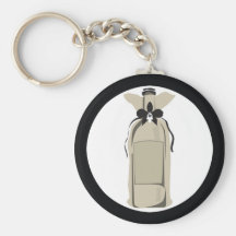 Wine Bottle Key Chain