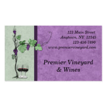 Wine Business Card