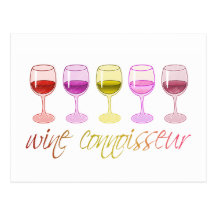 Wine Connoisseur  Postcards
