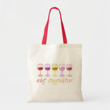 Wine Connoisseur Tote Bags