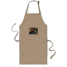 Wine Humour Apron with original watercolor art