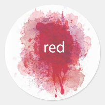 wine label round sticker