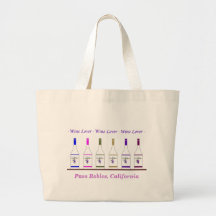 WINE LOVER_Paso Robles, Ca. Canvas Bag