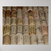 Wine Lovers' Corks Print
