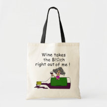 Wine Mellows Me Bag