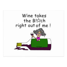 Wine Mellows Me Postcard