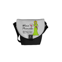 Wine Princess "Someday My Prince Will Come..." Commuter Bag