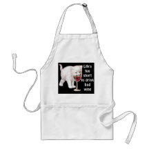 Wine Quote Apron