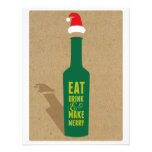Wine Tasting Holiday Party Invitation - Cheers!