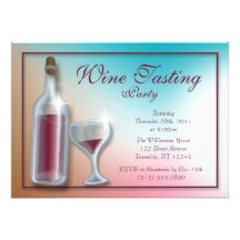 Wine Tasting Party Invitations