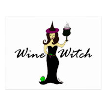 Wine Witch Postcards