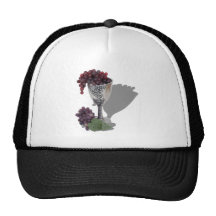 WineChaliceGrapes060910shadows Mesh Hats